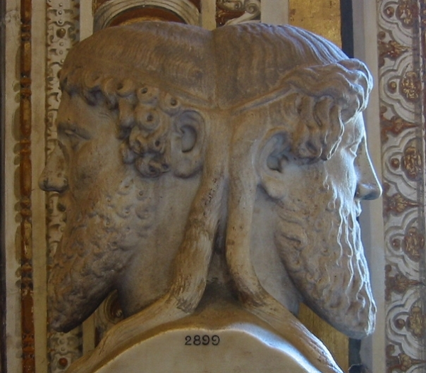 바티칸 박물관 소장 야누스 신 조각(사진: 구글 무료 이미지)