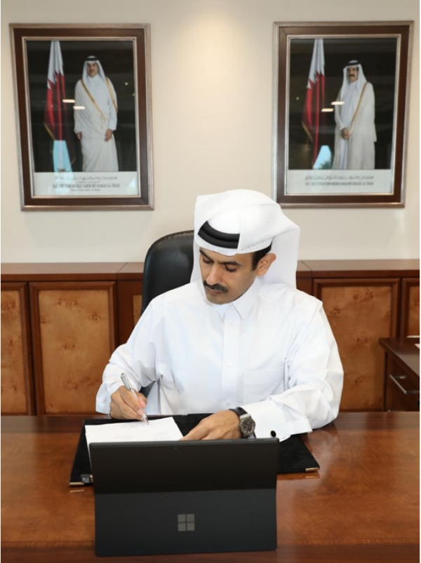 사드 알 카비 카타르 에너지장관 겸 카타르 페트롤리엄(QP) 대표(사진: QP 홈페이지 제공).