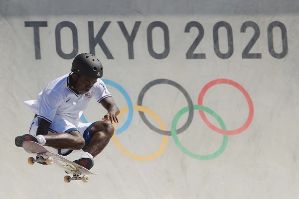 스케이트보드는 10대 선수들이 대부분의 금메달을 차지하며 많은 이들의 이목을 끌었다(사진: 도쿄 올림픽 공식 홈페이지 캡처).