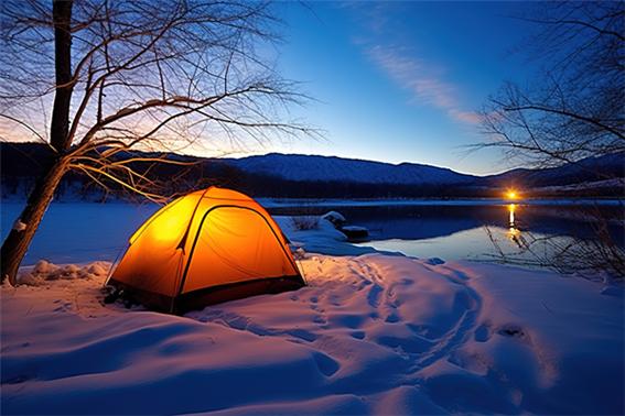 코로나19 이후 정착한 캠핑 문화가 겨울 캠핑의 유행으로 이어지고 있다(사진: pixabay 무료 이미지).
